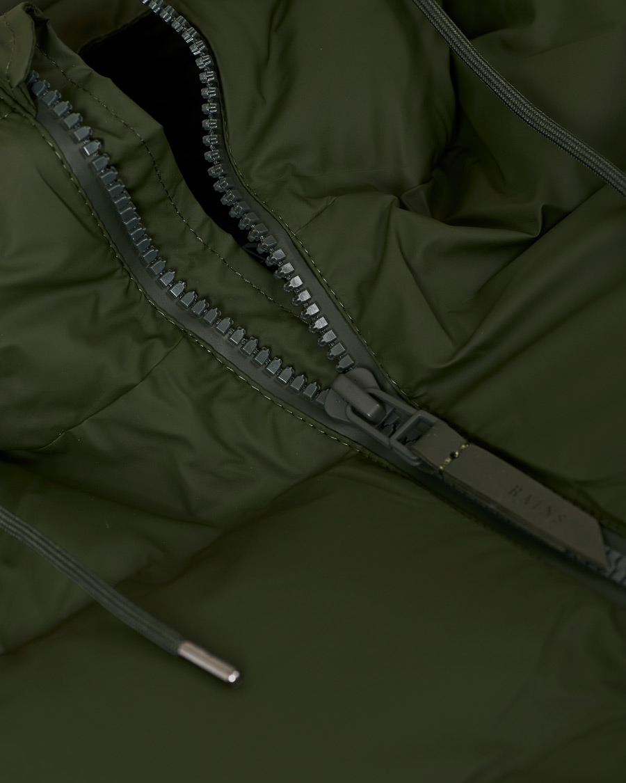 Herre | Jakker | RAINS | Waterproof Long Puffer Jacket Green