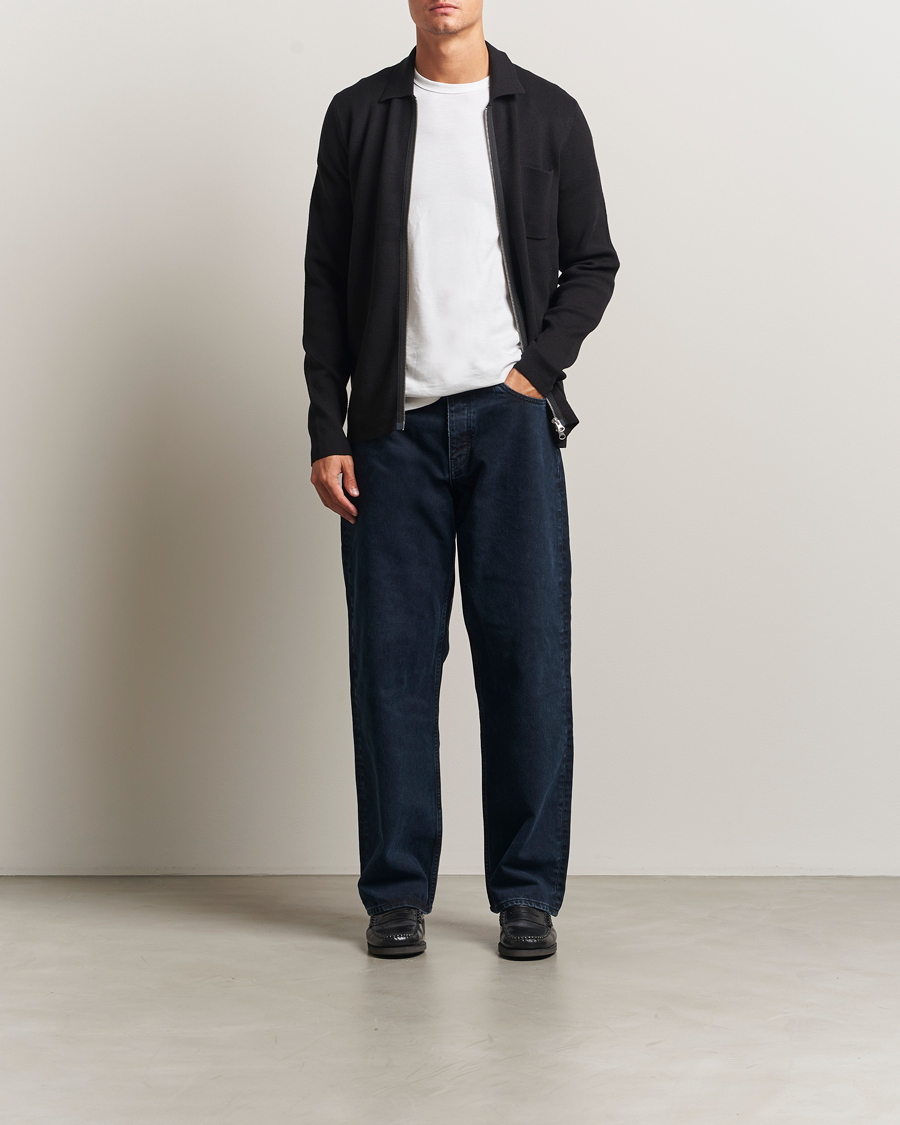 Herre | Gensere | Samsøe Samsøe | Guna Full Zip Black