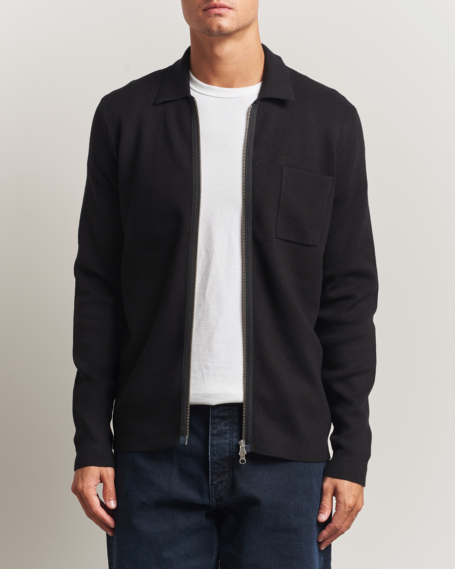 Herre | Gensere | Samsøe Samsøe | Guna Full Zip Black