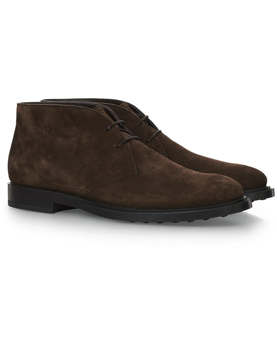 tod's suede boots mens