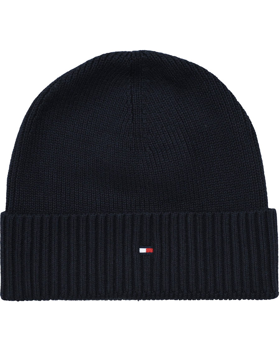 Herre | Tommy Hilfiger Pima Cotton Beanie Desert Sky | Tommy Hilfiger | Pima Cotton Beanie Desert Sky