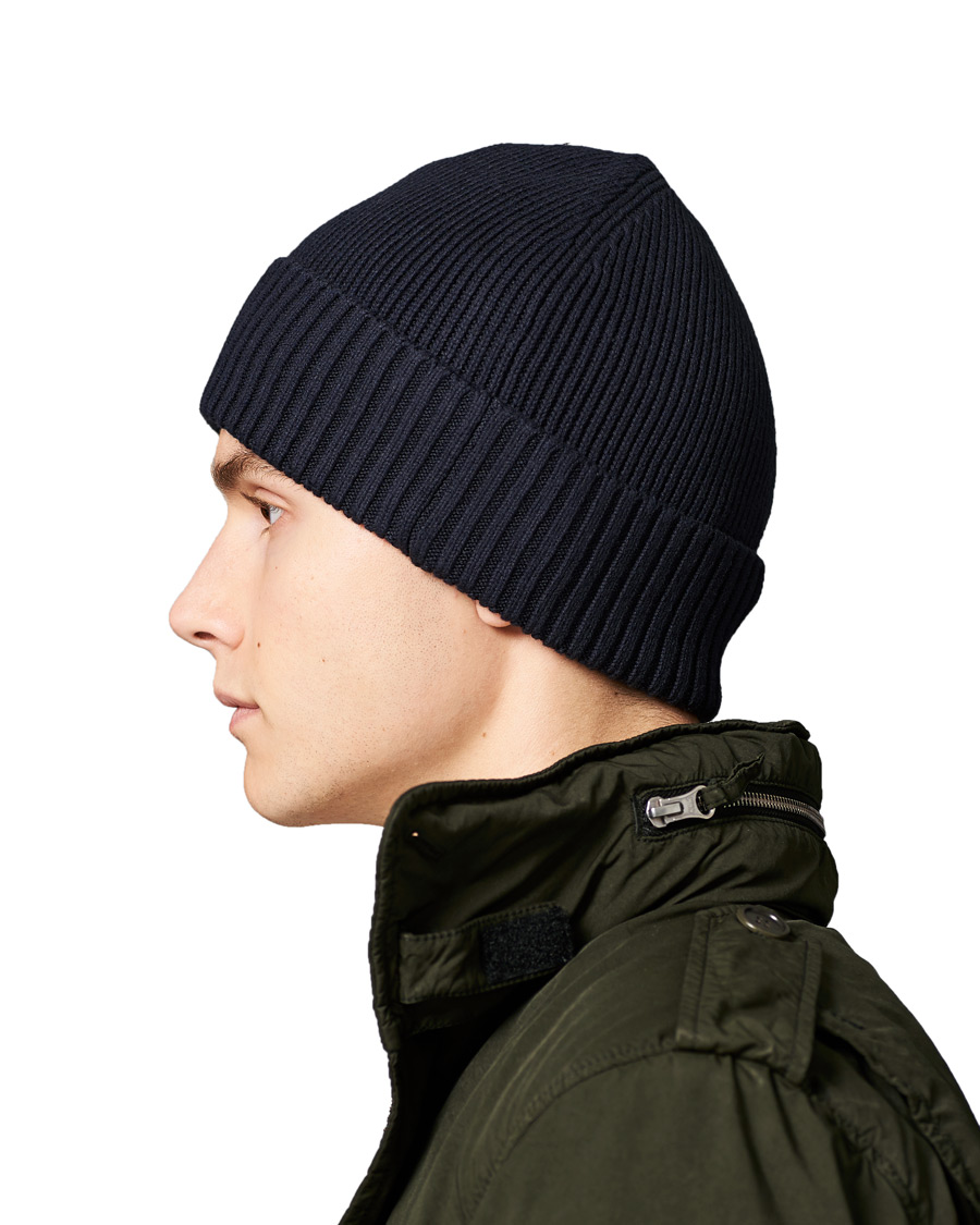 Herre | Tommy Hilfiger Pima Cotton Beanie Desert Sky | Tommy Hilfiger | Pima Cotton Beanie Desert Sky