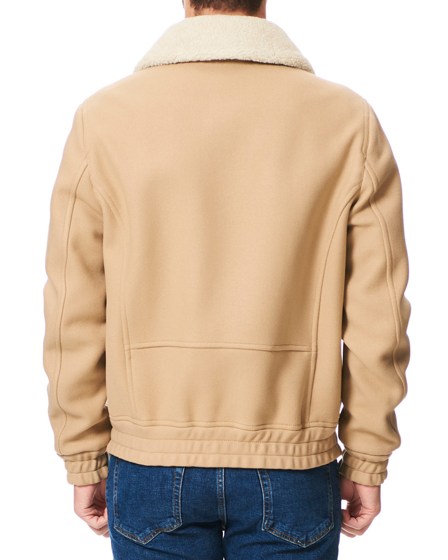 Herre | Jakker | Tommy Hilfiger | Shearling Collar Flight Jacket Classic Camel