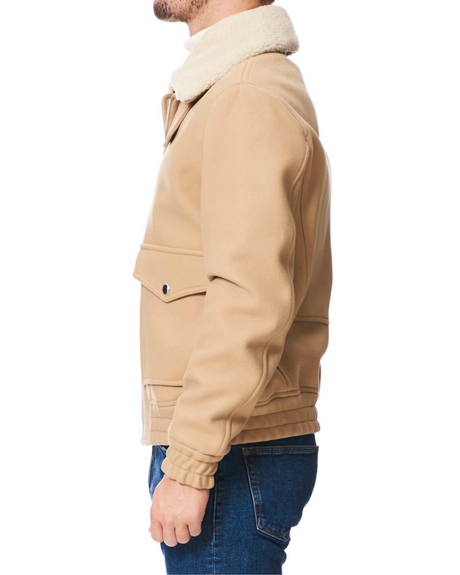 Herre | Jakker | Tommy Hilfiger | Shearling Collar Flight Jacket Classic Camel