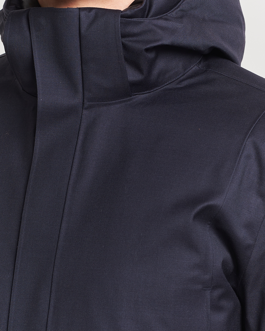 Herre | Jakker | UBR | Redox Parka Savile X Dark Navy Wool