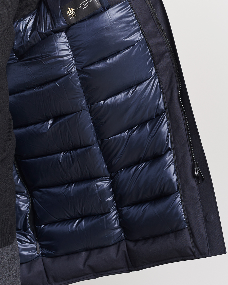 Herre | Jakker | UBR | Redox Parka Savile X Dark Navy Wool