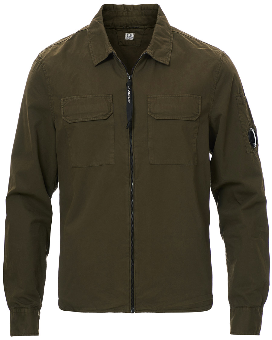 Cp company garment dyed on sale overshirt