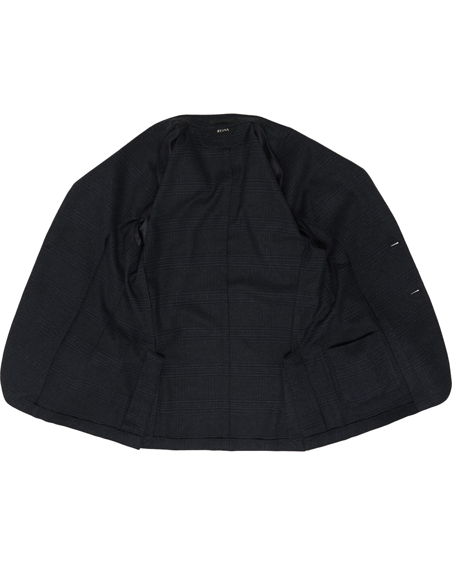 Herre | Dressjakker | Z Zegna | Deconstructed Wool Blazer Navy Blue