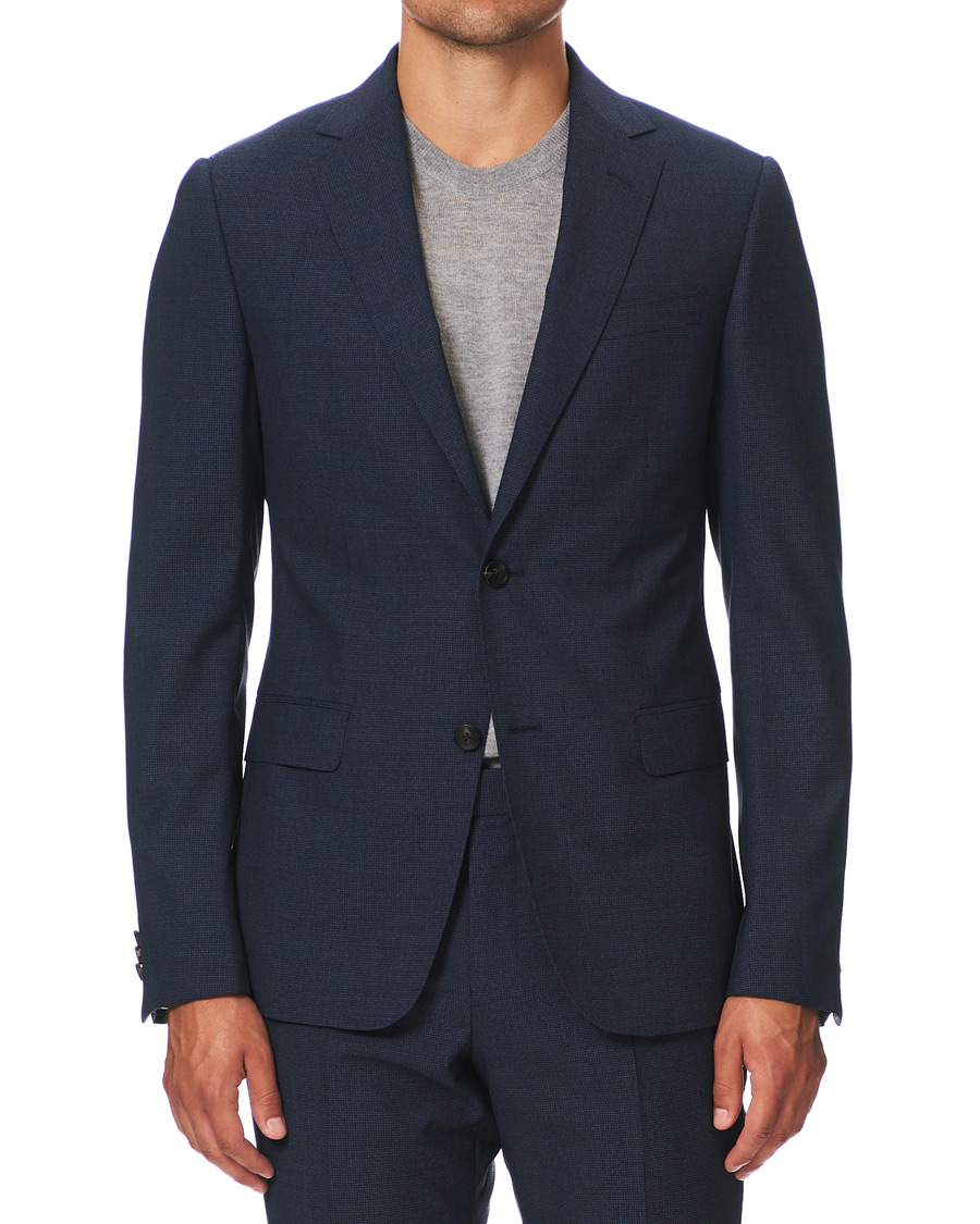 Herre | Dresser | Z Zegna | Slim Fit Tropical Wool Suit Navy Blue