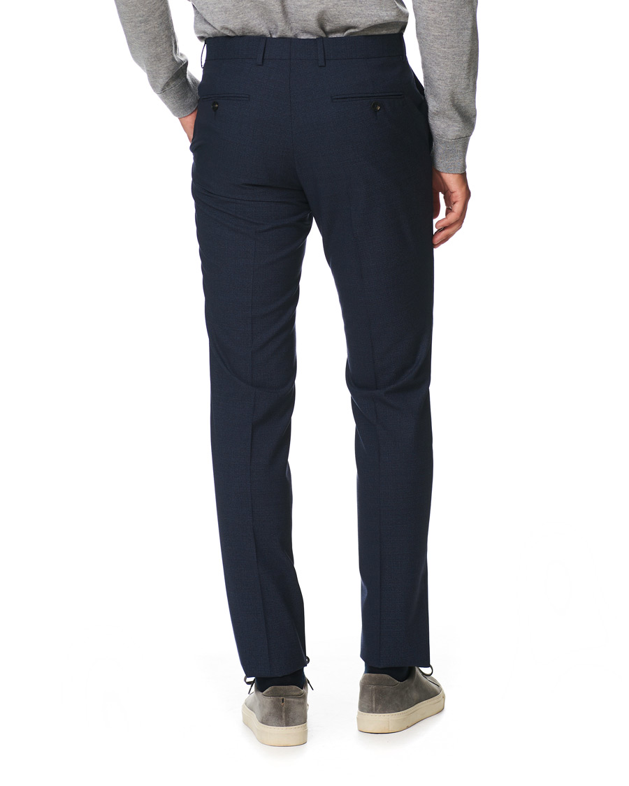 Herre | Dresser | Z Zegna | Slim Fit Tropical Wool Suit Navy Blue