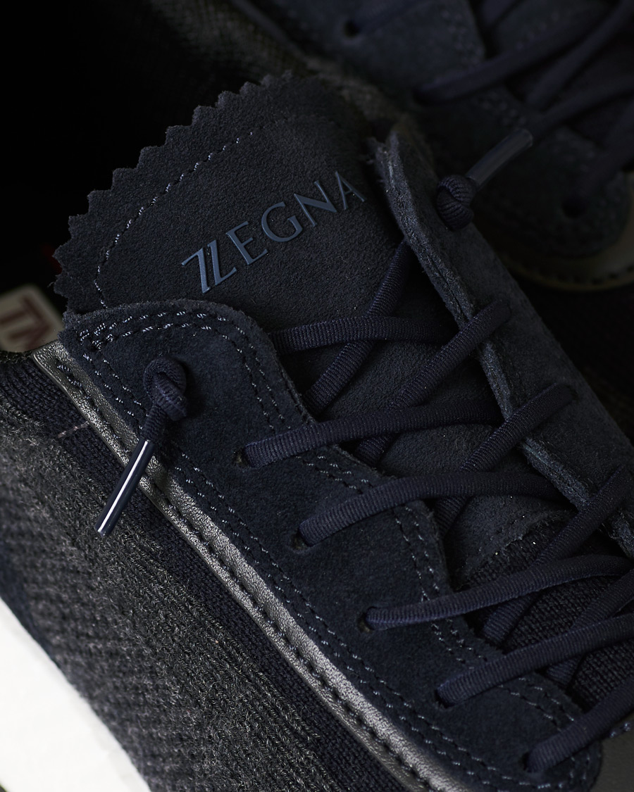 Herre | Z Zegna Piuma Running Sneaker Navy | Z Zegna | Piuma Running Sneaker Navy