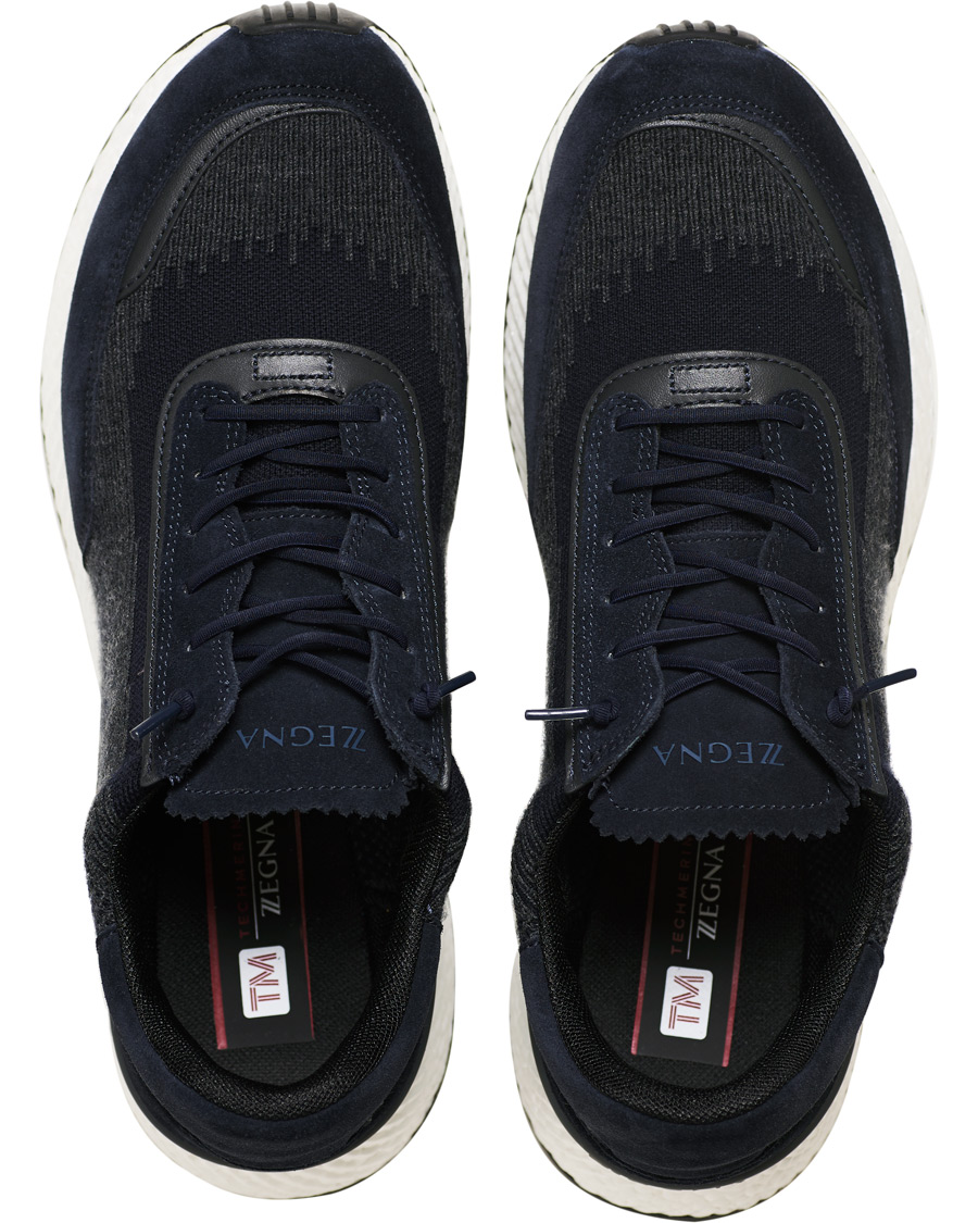 Herre | Z Zegna Piuma Running Sneaker Navy | Z Zegna | Piuma Running Sneaker Navy