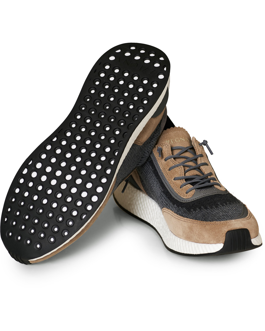 Herre | Z Zegna Piuma Running Sneaker Grey | Z Zegna | Piuma Running Sneaker Grey