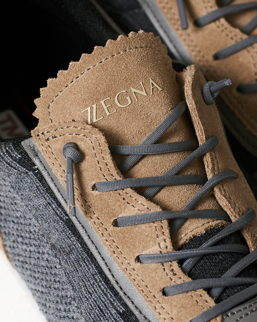 Herre | Z Zegna Piuma Running Sneaker Grey | Z Zegna | Piuma Running Sneaker Grey