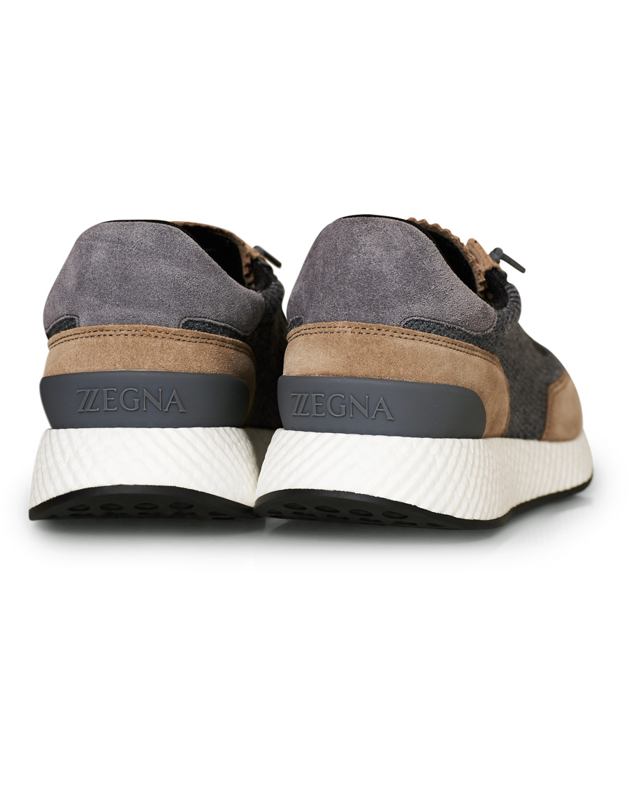 Herre | Z Zegna Piuma Running Sneaker Grey | Z Zegna | Piuma Running Sneaker Grey
