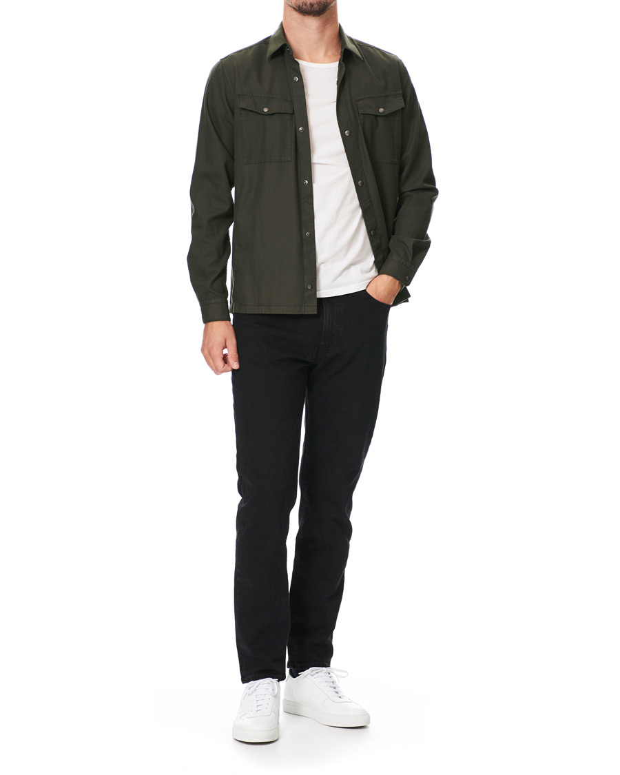 Herre | Skjorter | Z Zegna | Soft Tencel Overshirt Green