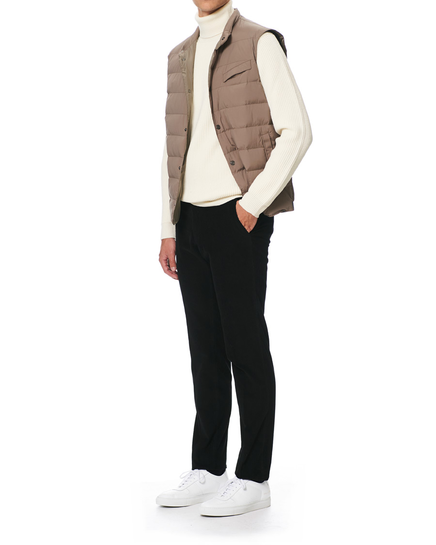 Herre | Jakker | Z Zegna | Stretch Nylon Vest Light Grey