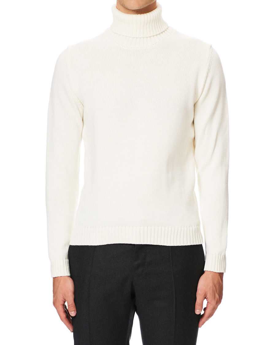 Herre | Gensere | Zanone | Virgin Merino Wool Rollneck Latte