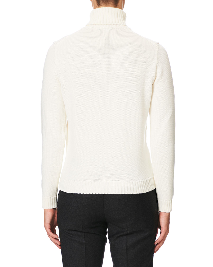 Herre | Gensere | Zanone | Virgin Merino Wool Rollneck Latte