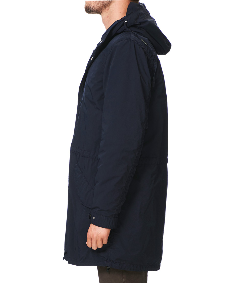 Herre | Jakker | Aspesi | Parkattone Garment Dyed Parka Navy