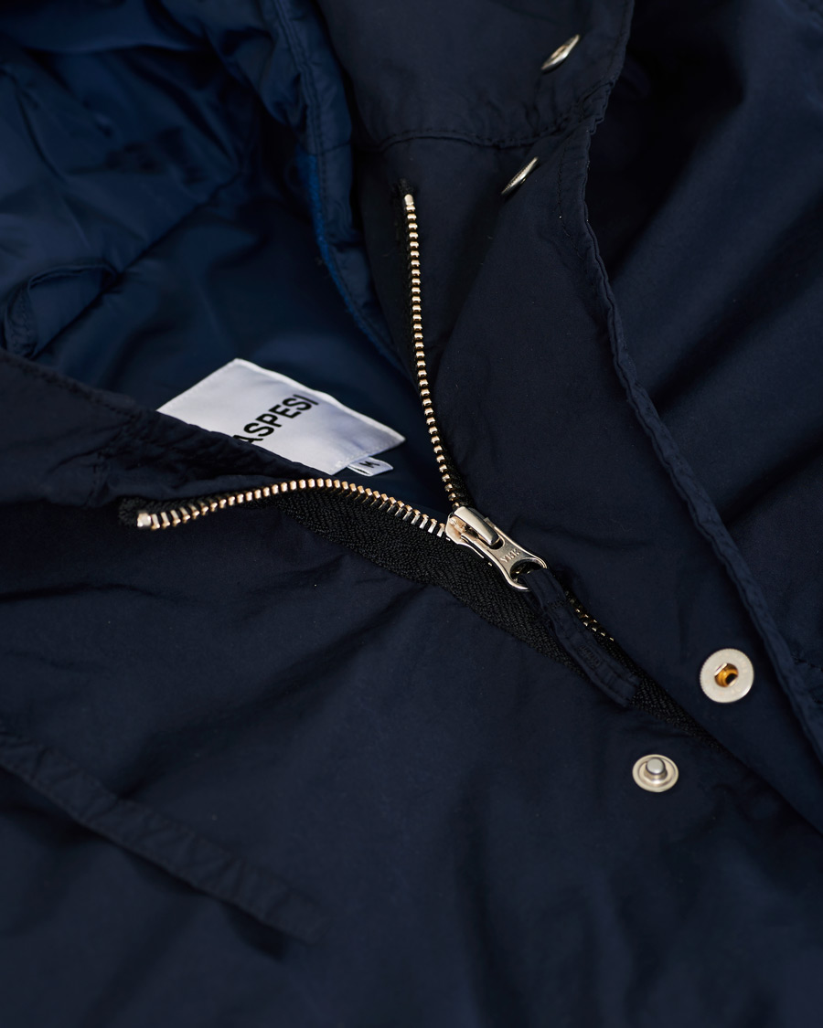 Herre | Jakker | Aspesi | Parkattone Garment Dyed Parka Navy