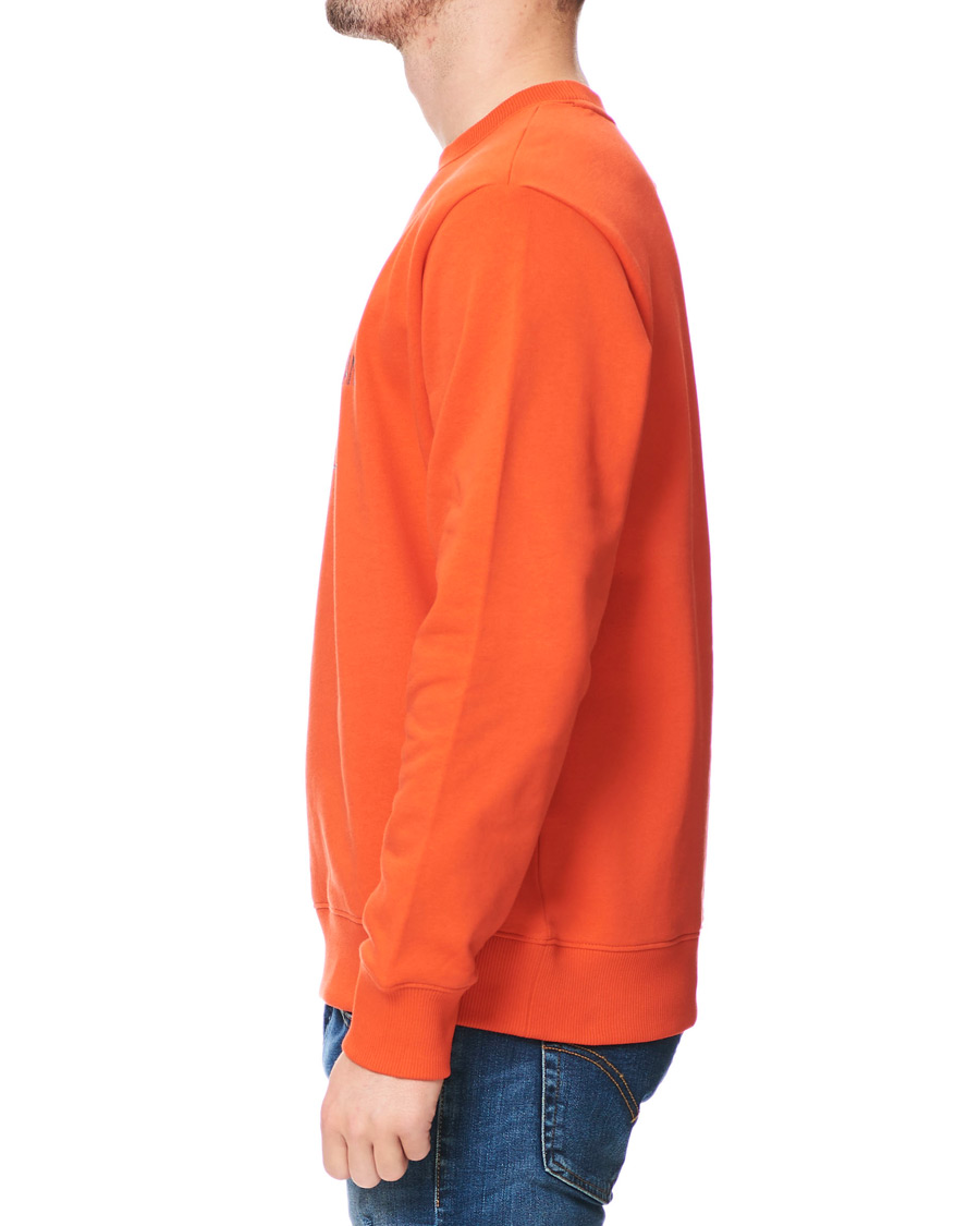 Herre | Gensere | Calvin Klein Jeans | Monogram Crew Neck Sweatshirt Cherry Tomato