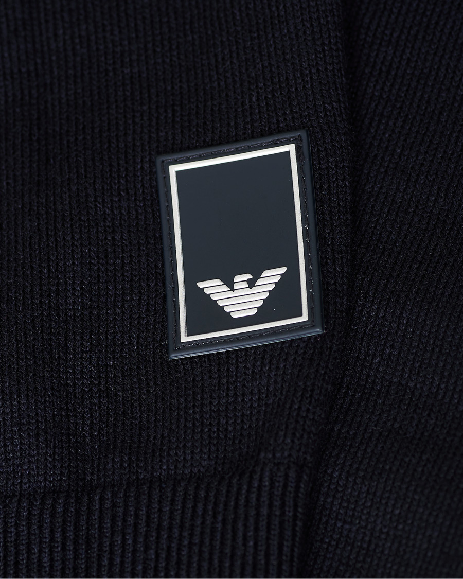 Herre | Gensere | Emporio Armani | Travel Collection Full Zip Hoodie Navy