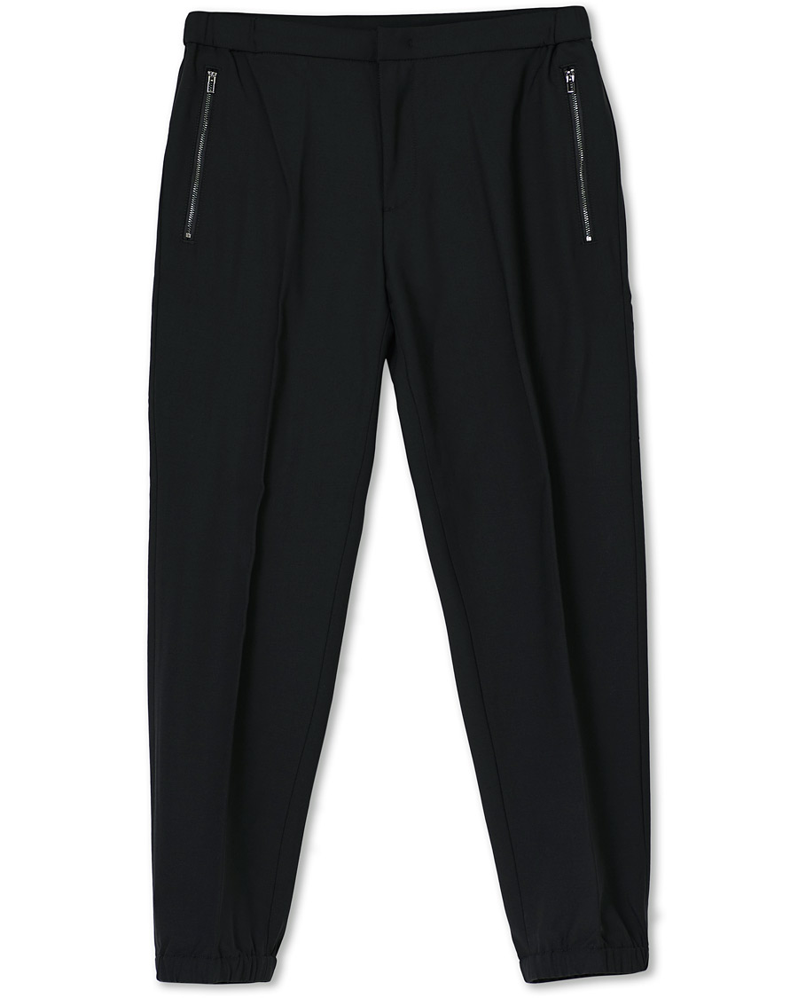 Herre | Bukser | Emporio Armani | Virgin Wool Trousers Black