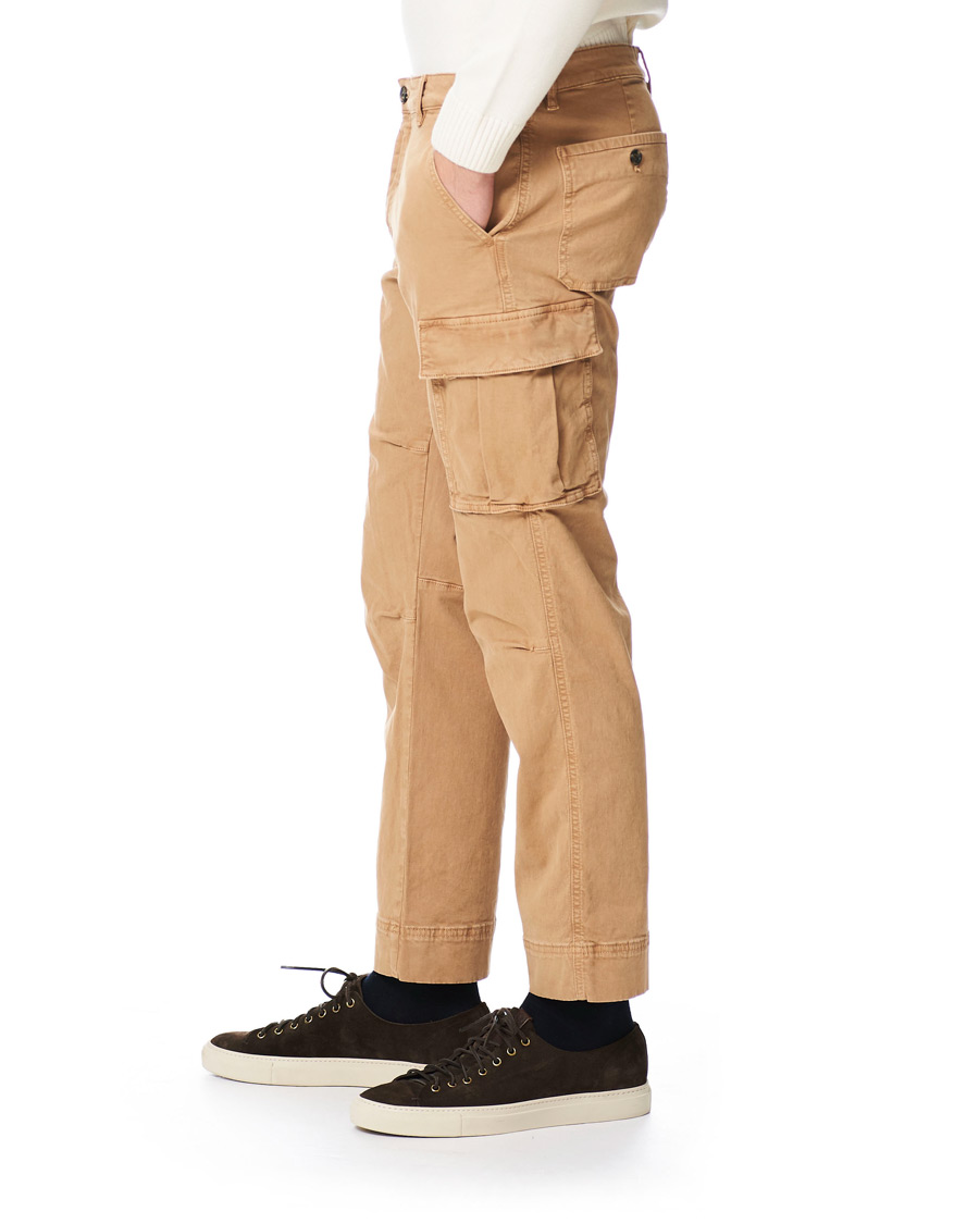 Herre | Bukser | GANT | Regular Fit Cargo Pants Warm Khaki