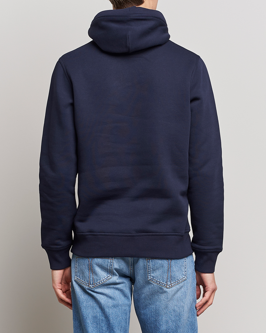 Herre | Gensere | GANT | Archive Shield Hoodie Evening Blue