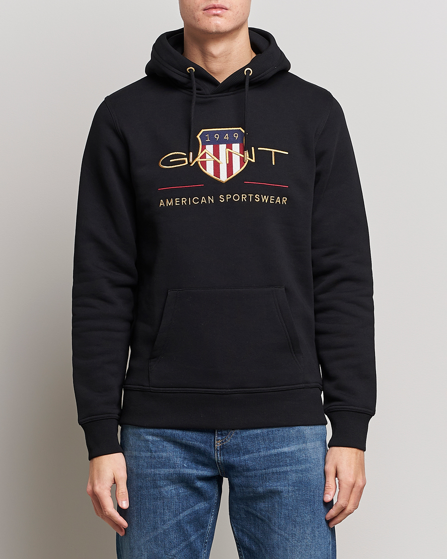 Herre |  | GANT | Archive Shield Hoodie Black