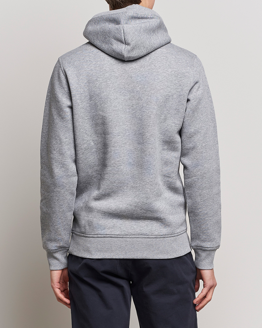 Herre | Gensere | GANT | Archive Shield Hoodie Grey Melange