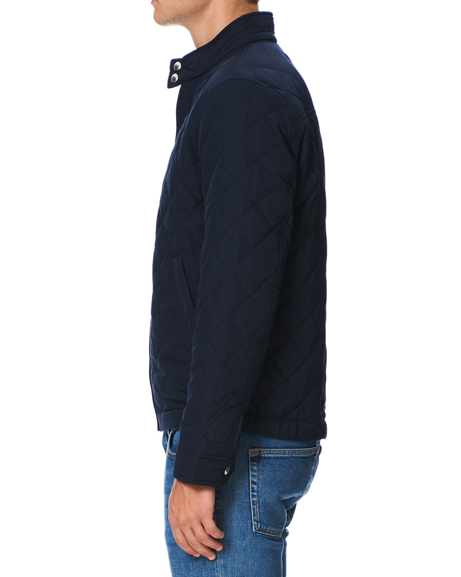 Herre | Jakker | GANT | The Quilted Windcheater Evening Blue