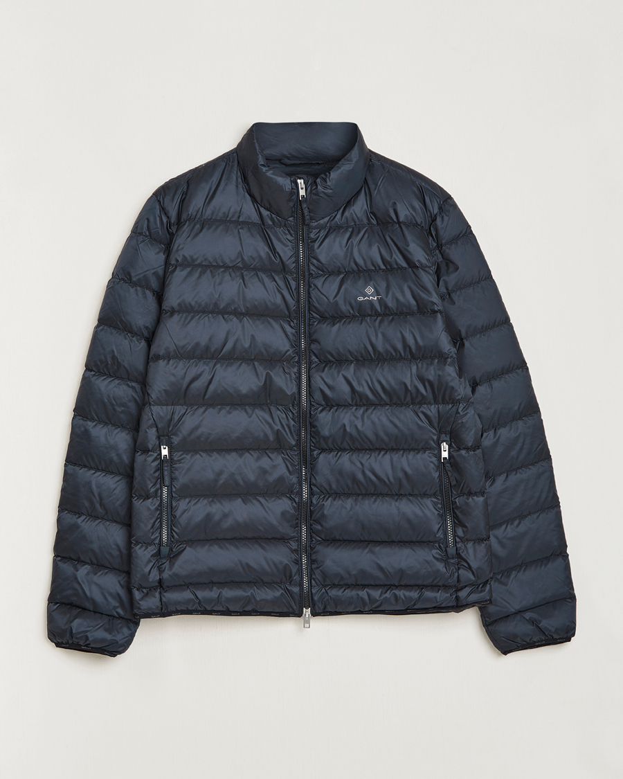 Herre | Jakker | GANT | The Light Down Jacket Black