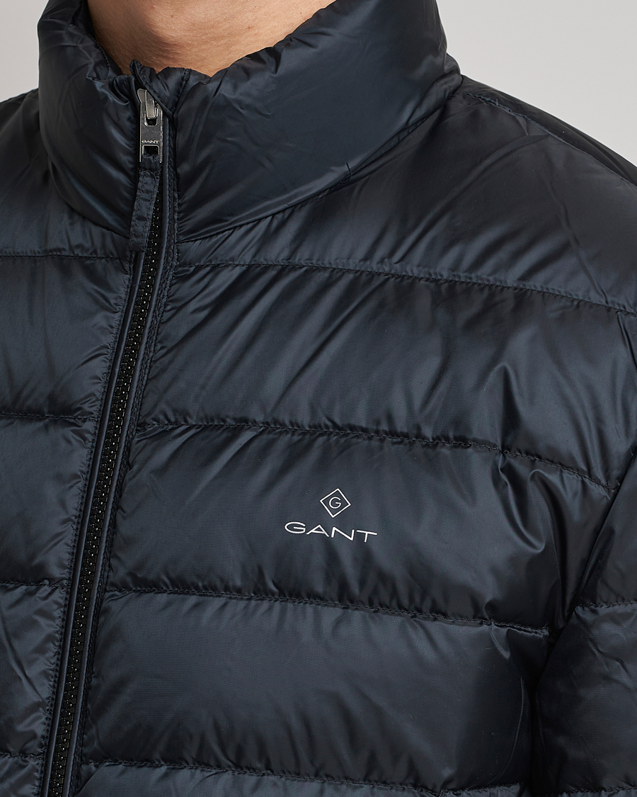 Herre | Jakker | GANT | The Light Down Jacket Black