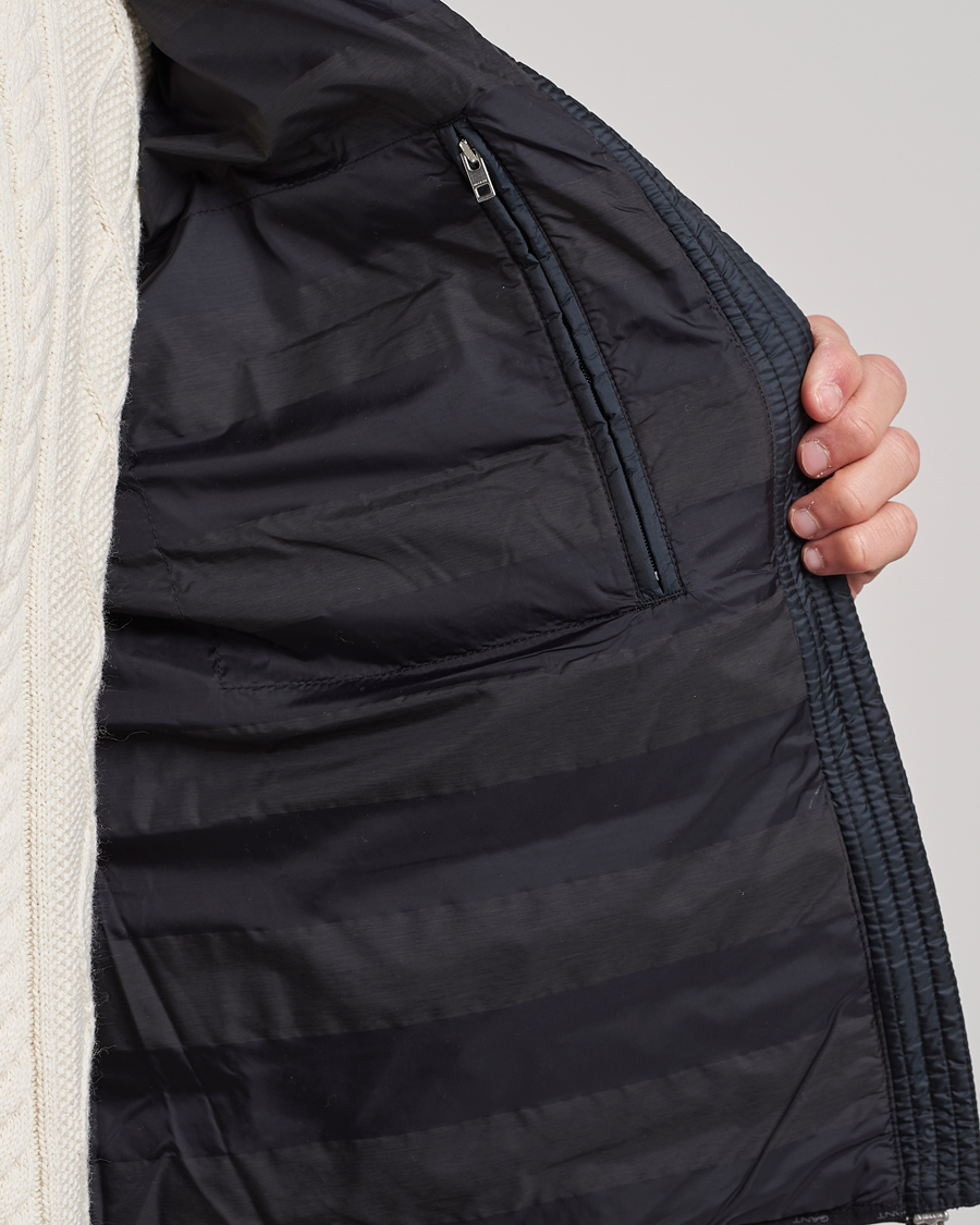 Herre | Jakker | GANT | The Light Down Jacket Black