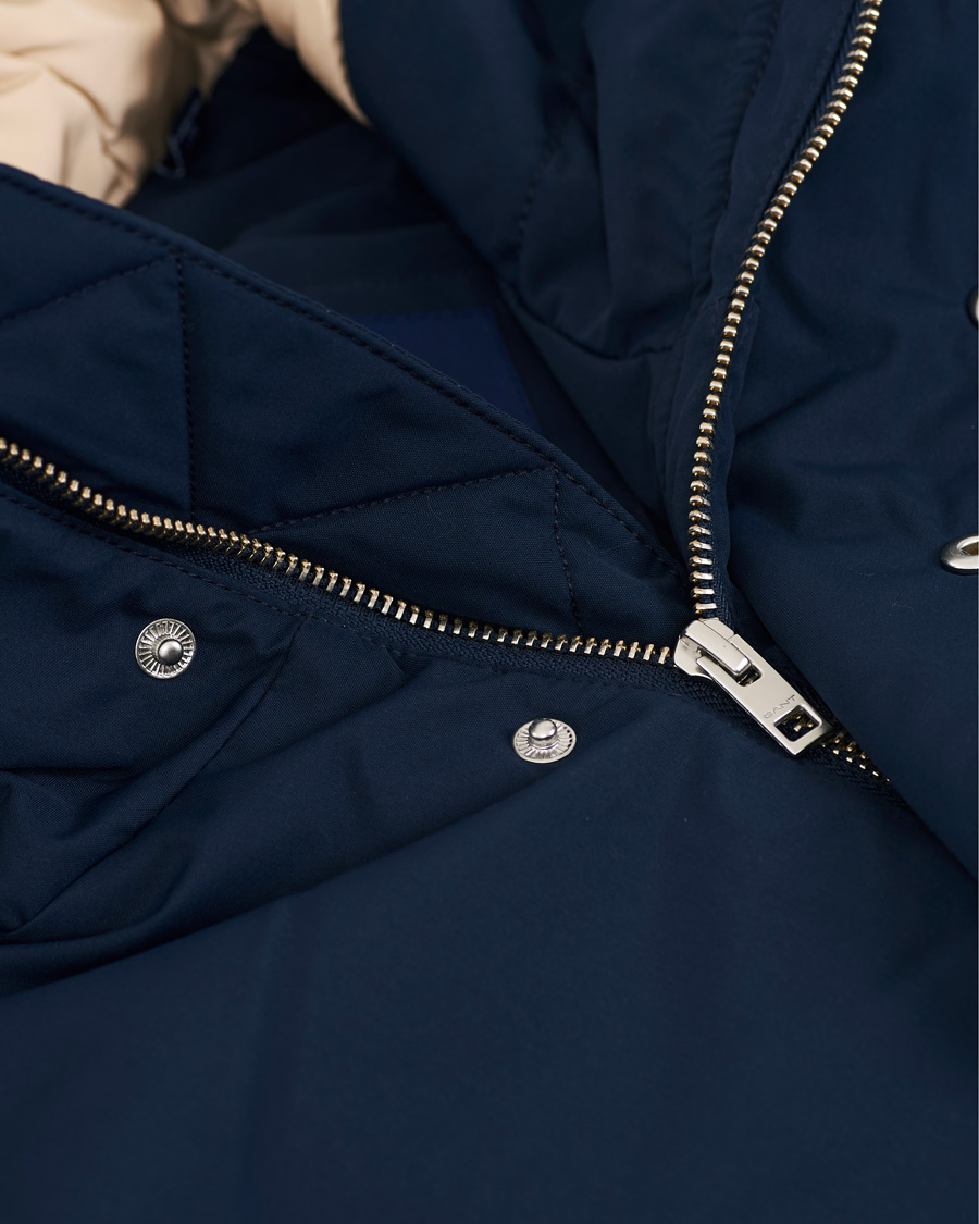 Herre | Jakker | GANT | The Everyday Parka Marine
