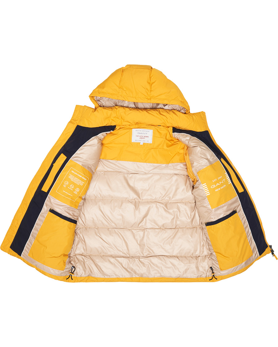 Herre | Jakker | GANT | The Alta Down Jacket Ivy Gold
