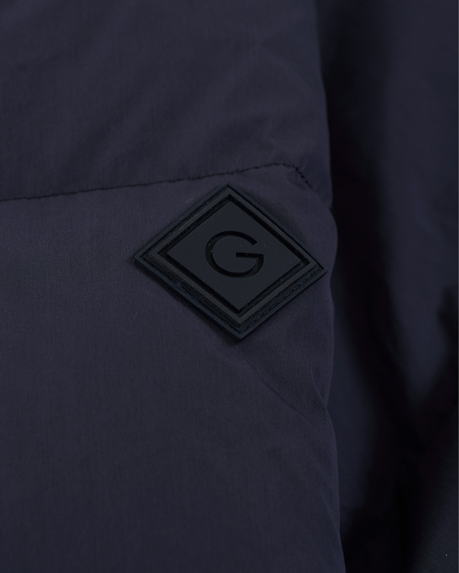 Herre | Jakker | GANT | The Long Alta Down Jacket Evening Blue