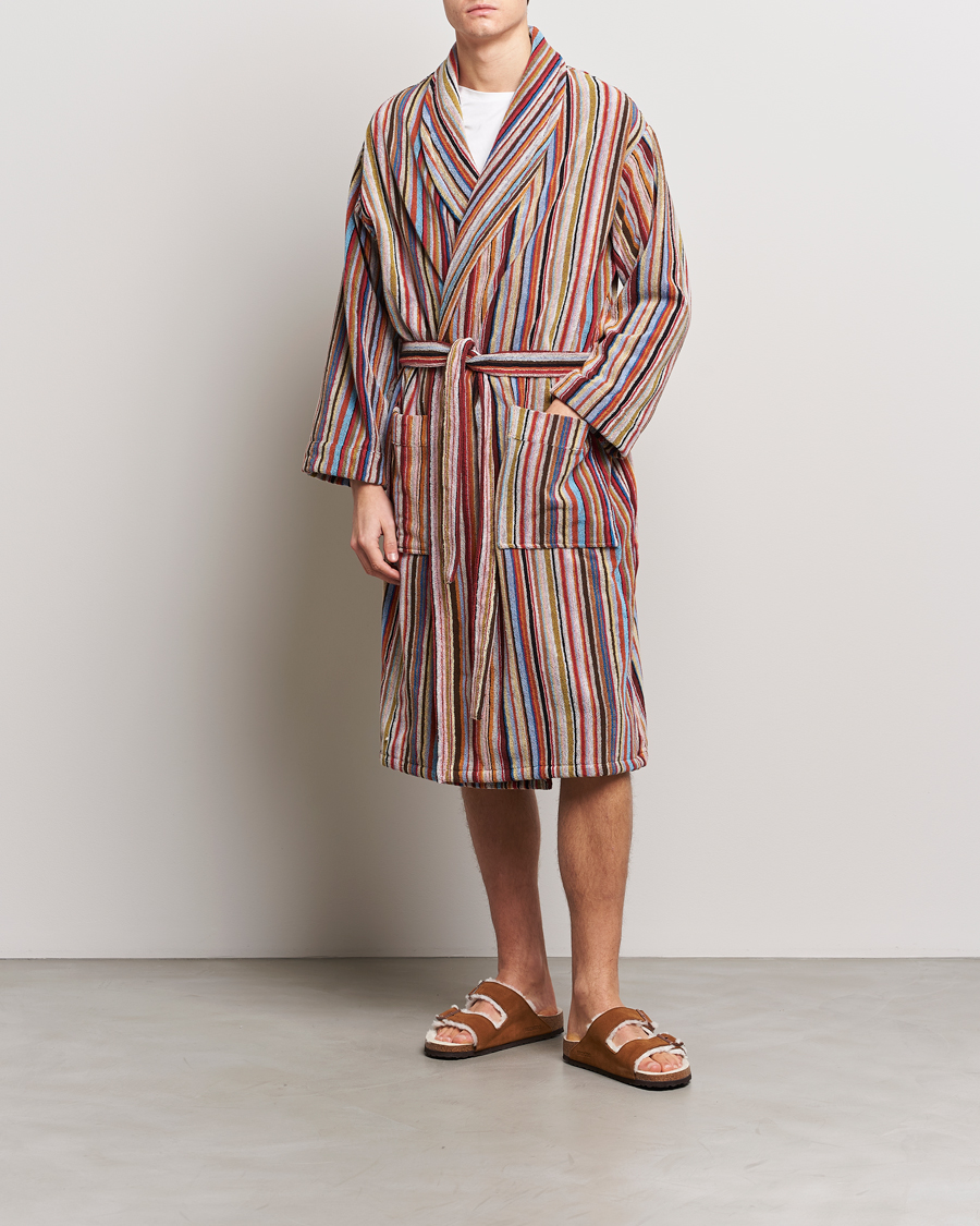 Herre | Pyjamaser og badekåper | Paul Smith | Striped Robe Multi