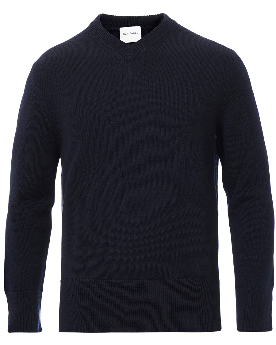 Herre | Gensere | Paul Smith | V-Neck School Sweater Navy