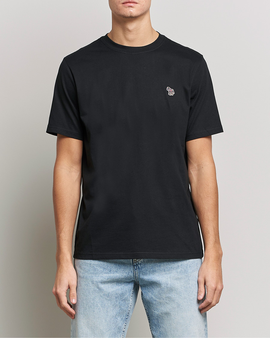 Herre | T-Shirts | PS Paul Smith | Regular Fit Zebra T-Shirt Black