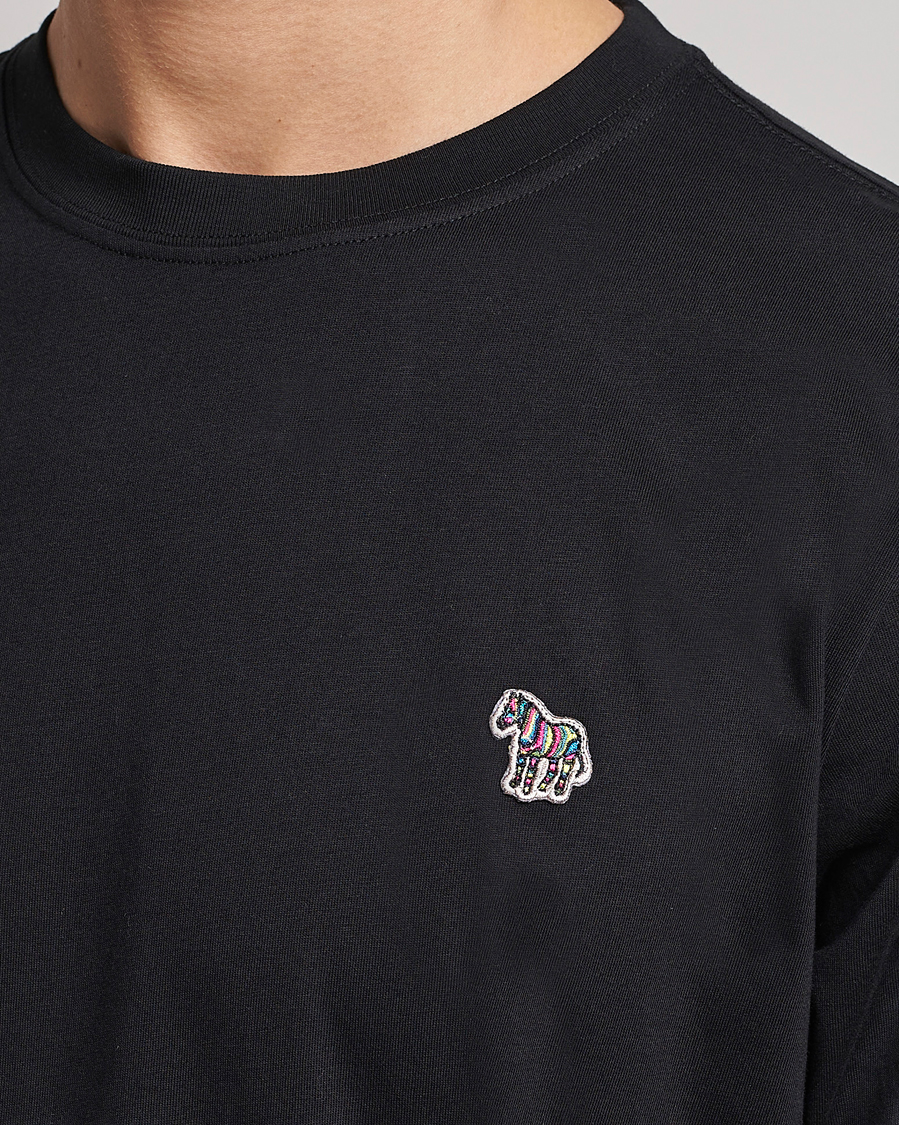 Herre | T-Shirts | PS Paul Smith | Regular Fit Zebra T-Shirt Black