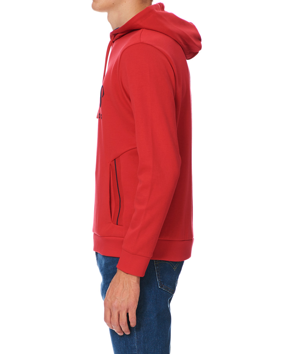 Herre | Gensere | BOSS GREEN | BOSS Athleisure Soody Hoodie Bright Red