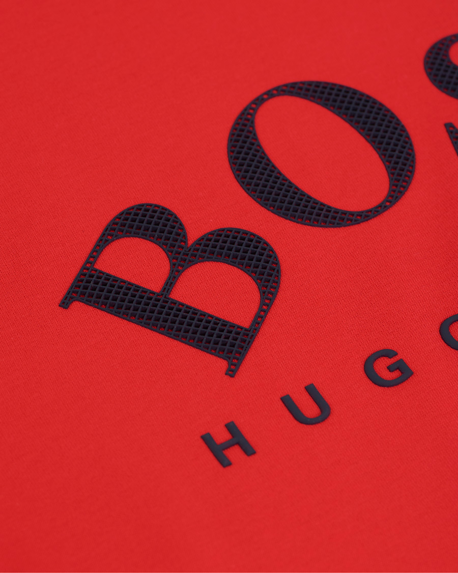 Herre | Gensere | BOSS GREEN | BOSS Athleisure Soody Hoodie Bright Red
