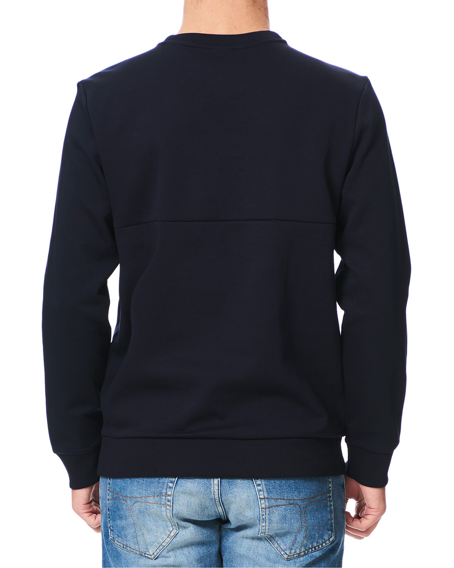 Herre | Gensere | BOSS GREEN | BOSS Athleisure Salbo Crew Neck Sweater Navy/Gold