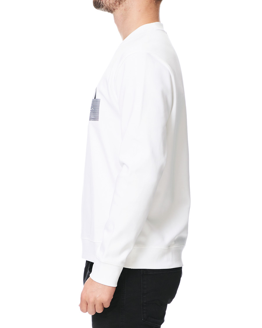 Herre | Gensere | HUGO | Dicago Logo Crew Neck Sweatshirt White