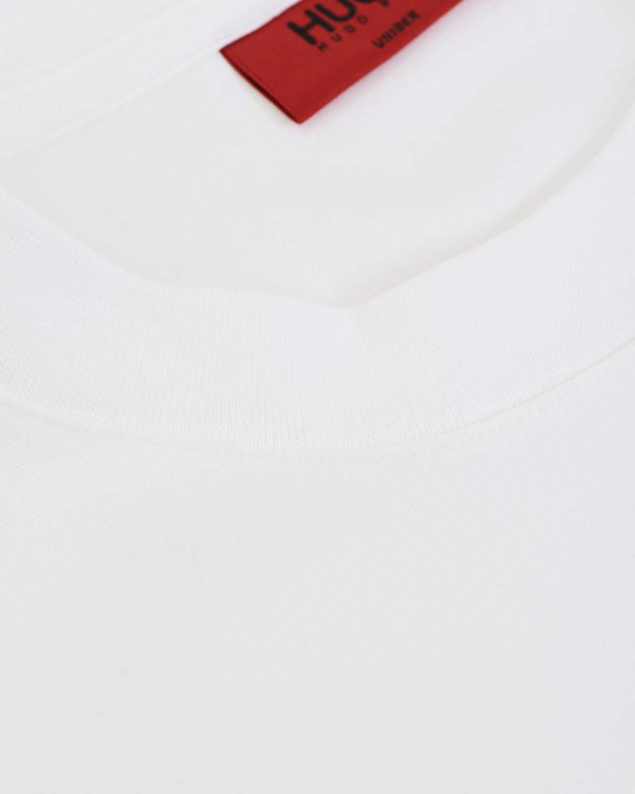 Herre | Gensere | HUGO | Dicago Logo Crew Neck Sweatshirt White