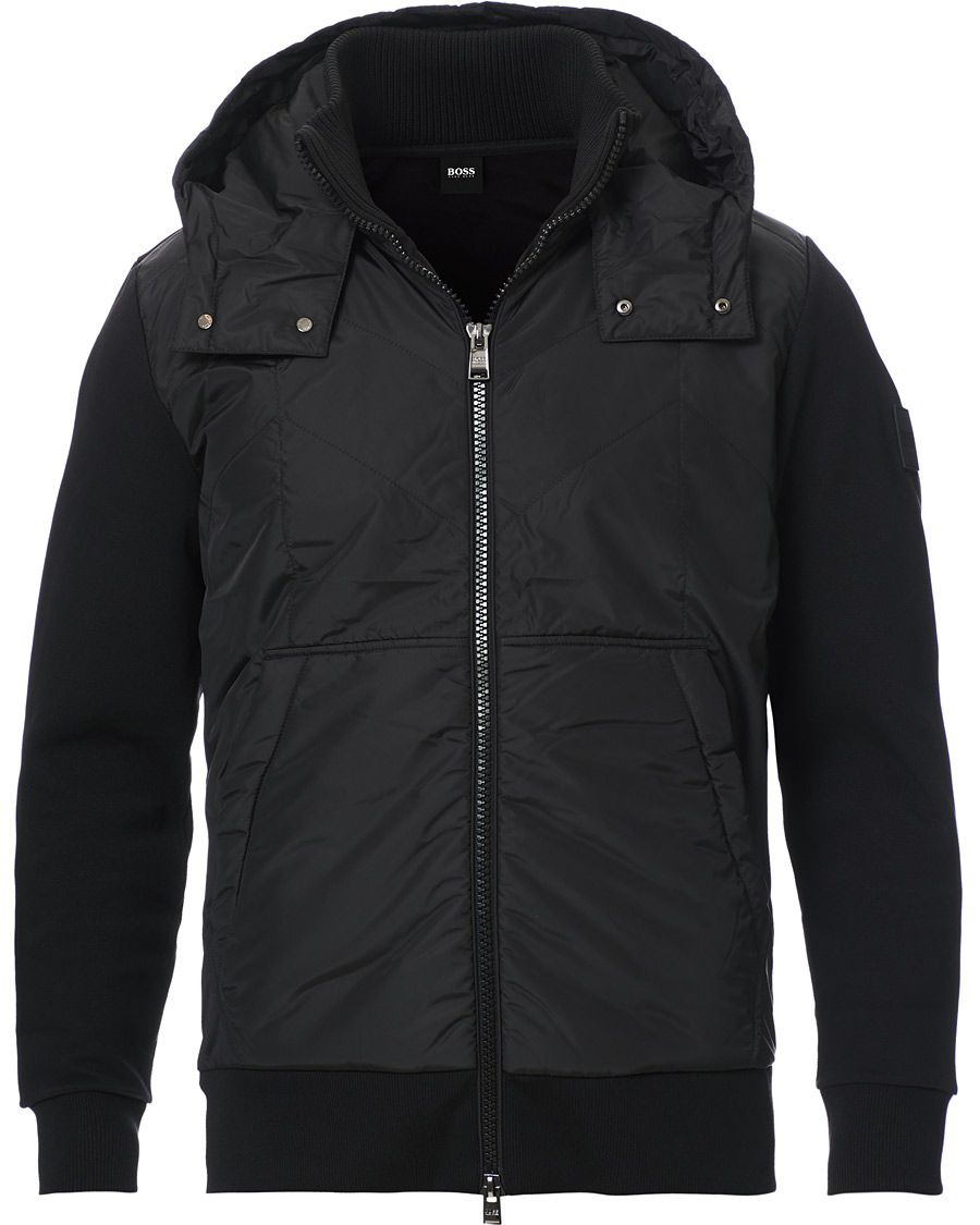 Herre | Jakker | BOSS BLACK | BOSS Seeger Hybrid Jacket Black