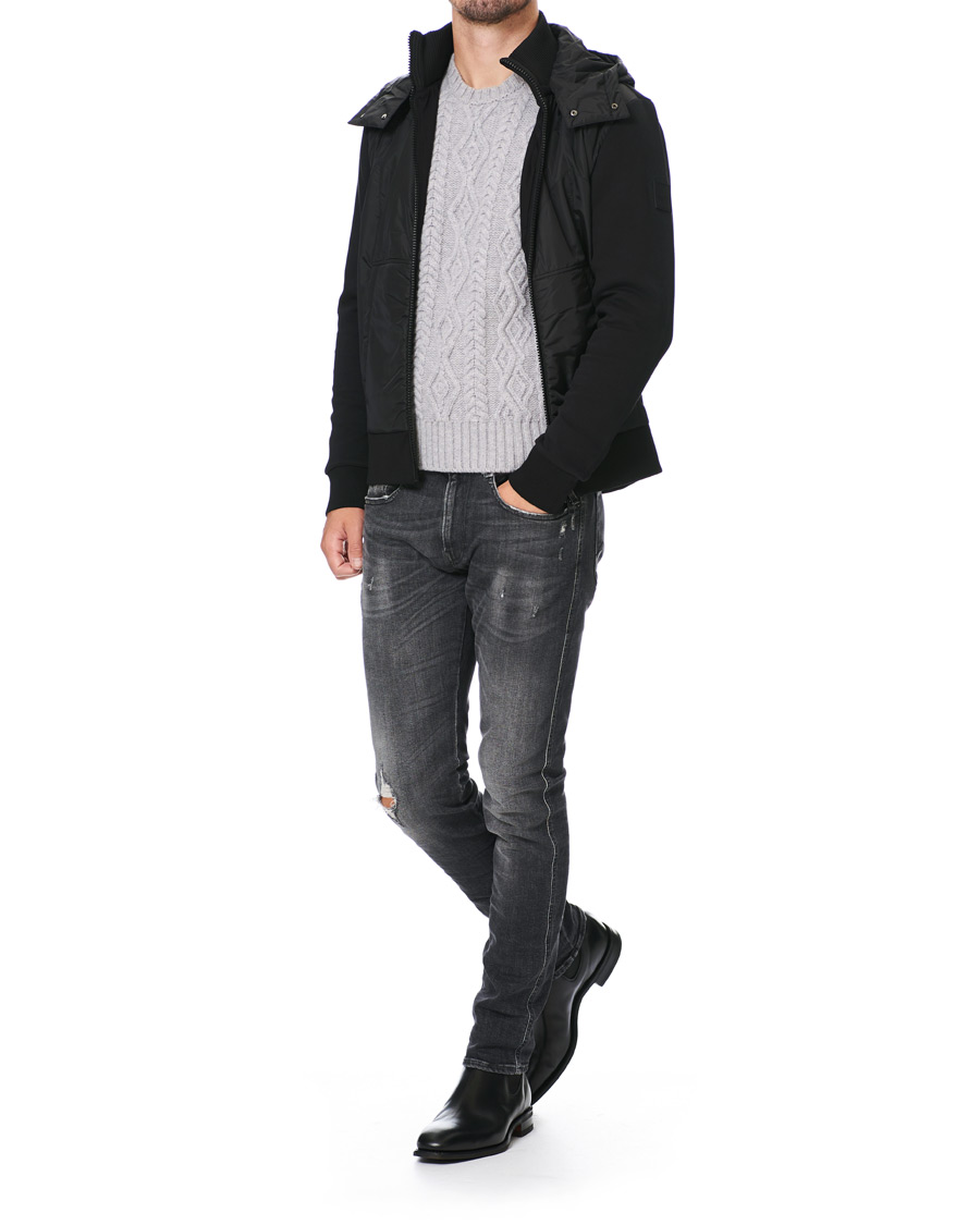Herre | Jakker | BOSS BLACK | BOSS Seeger Hybrid Jacket Black